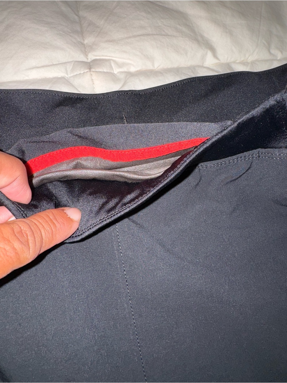 Under Armour Black Women's Athletic Shorts with Drawcord - Picture 6 of 9